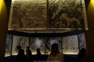 hokusai mostra opening visitatori